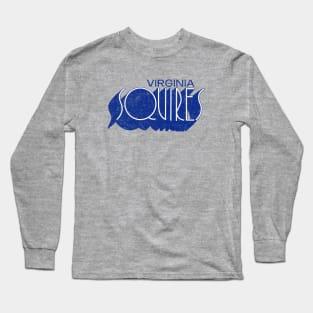 Defunct Virginia Squires ABA Basketball Long Sleeve T-Shirt